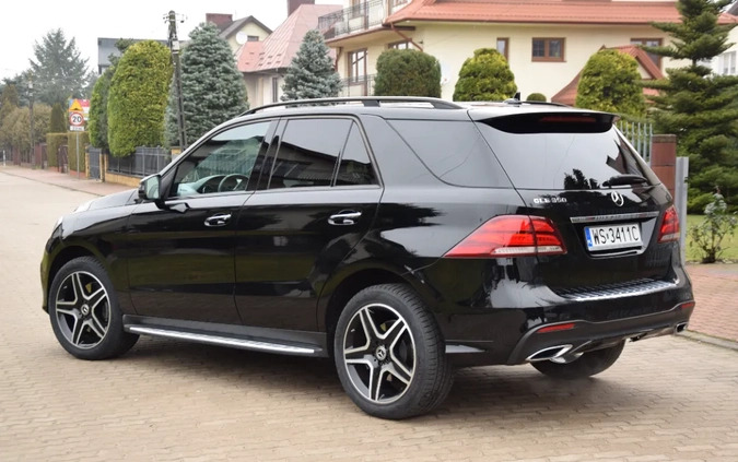 Mercedes-Benz GLE cena 140000 przebieg: 105000, rok produkcji 2018 z Siedlce małe 466